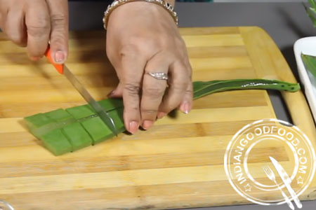 aloe vera sabzi