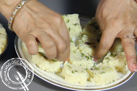 milk powder coconut barfi 