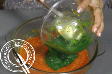 palak paneer in microwave