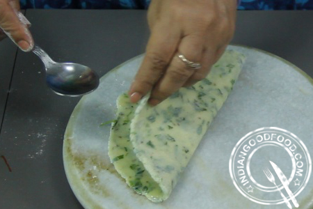 sooji methi parantha