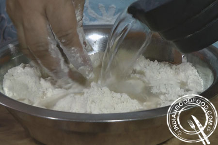 sweet coconut parantha