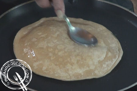 sweet coconut parantha recipe