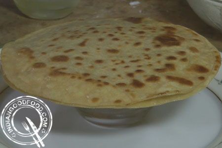 sweet coconut parantha recipe