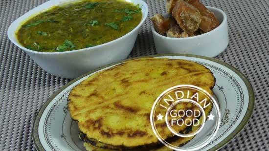 Makka Roti and Saag Recipe