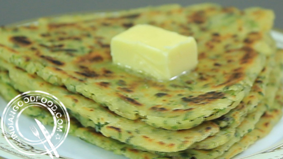 sooji methi parantha