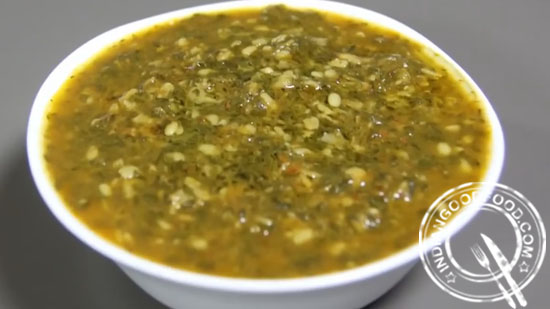chana saag urad dal