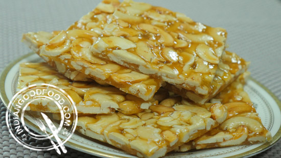 cashew chikki